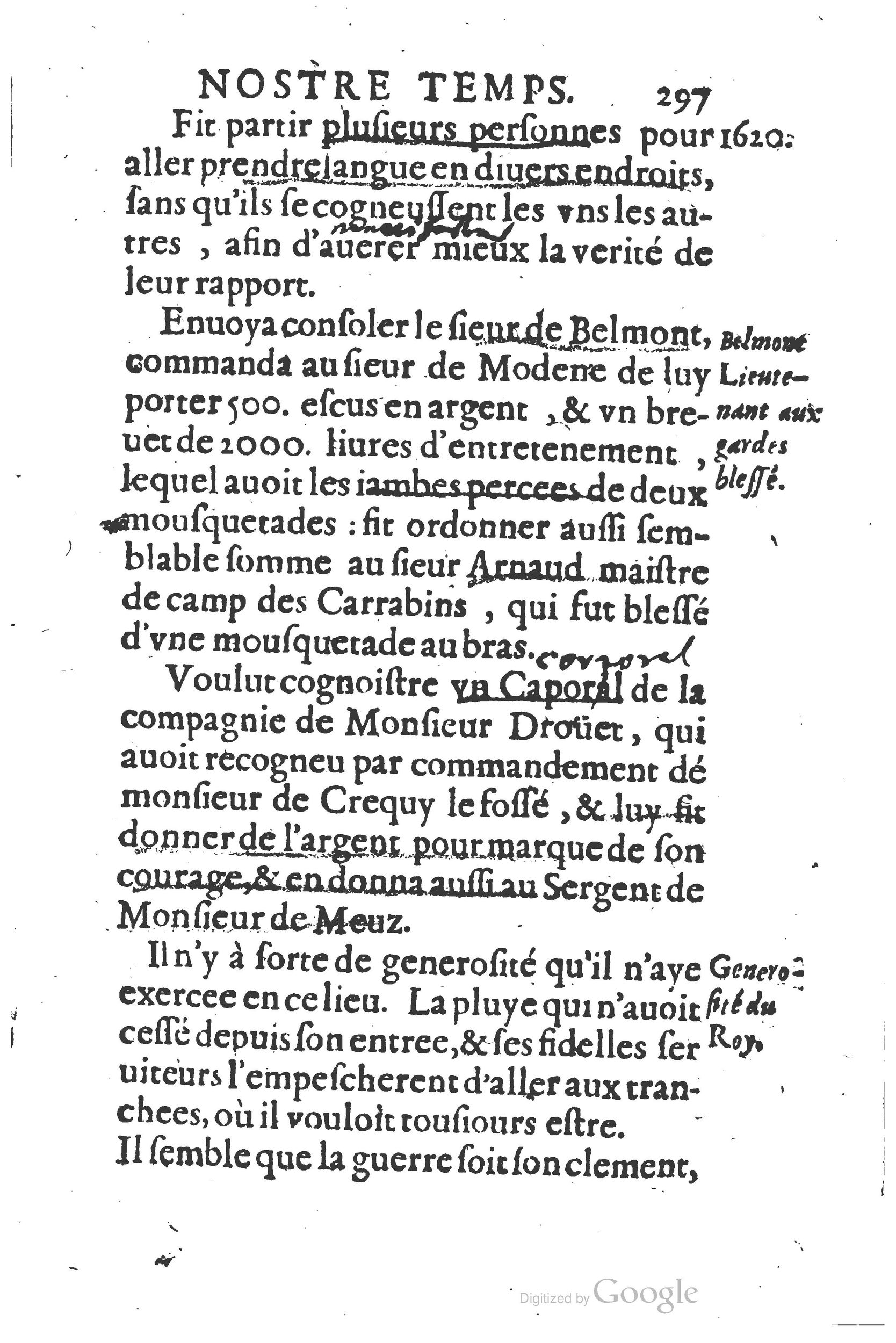 1626 - Joseph Bouillerot - Trésor de l’histoire générale de notre temps - BSB Munich