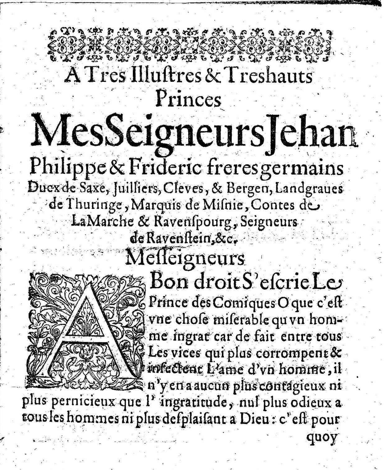 1621 - Jehan Weidnern - Trésor de toutes sortes de danses nouvelles à la française, allemande, espagnole, et italienne, à cinq et six parties - Vatican Apostolic Library