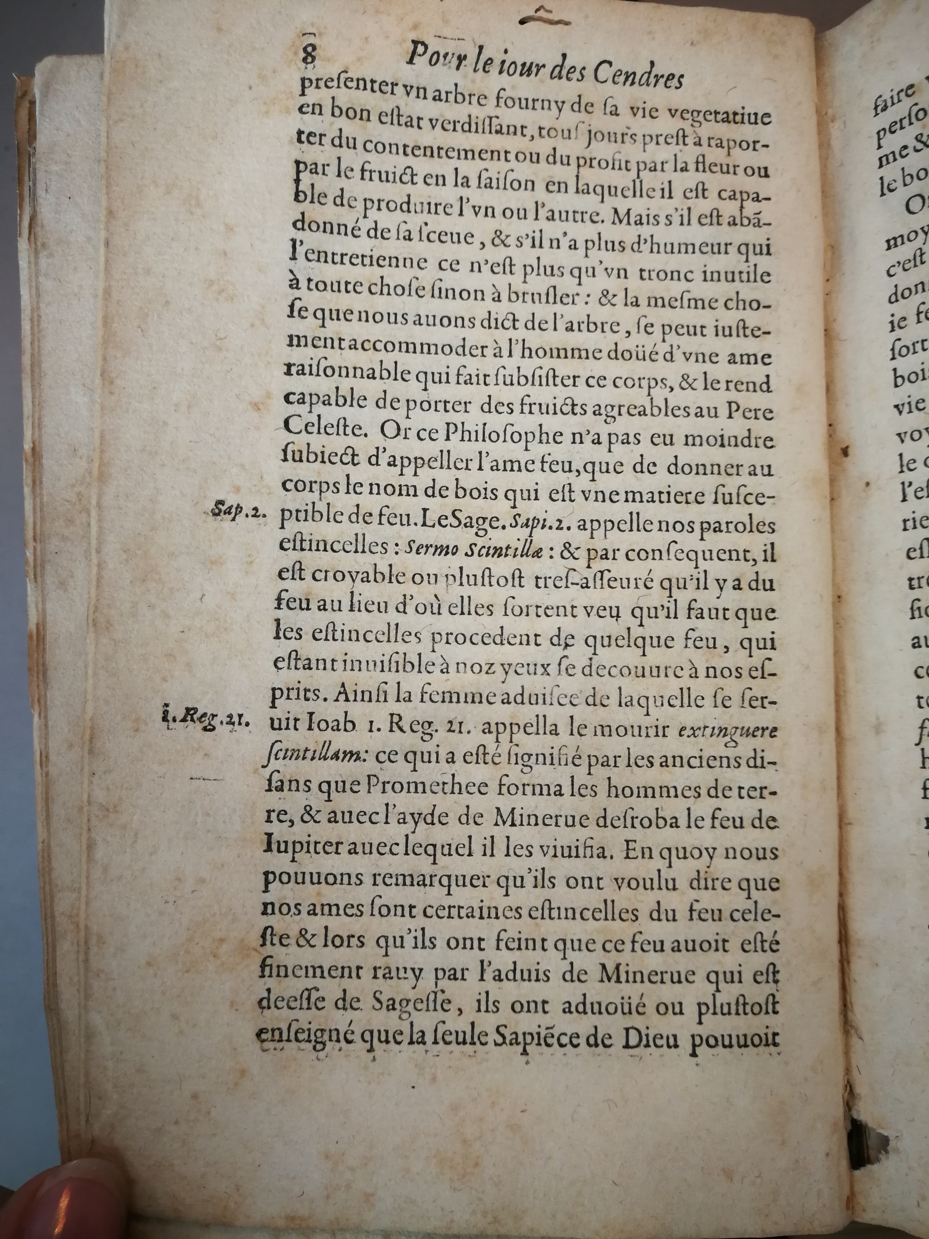 1607 - Nicolas Du Fossé - Trésor quadragésimal - BM Marseille