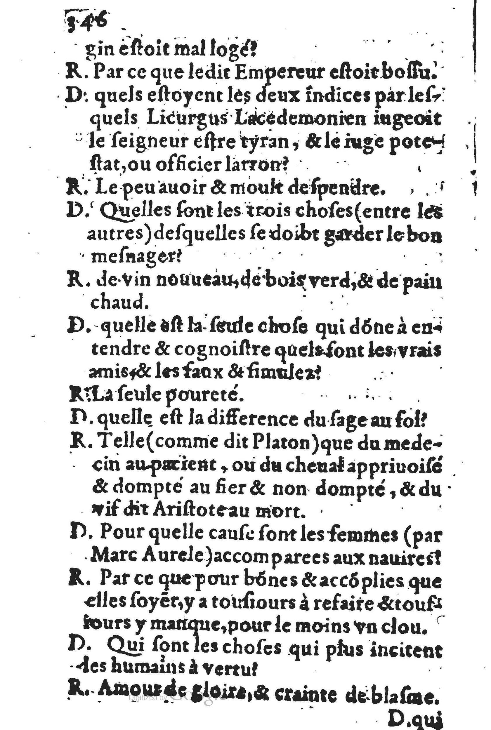 1578 - Nicolas Lescuyer - Trésor des sentences dorées - UGent