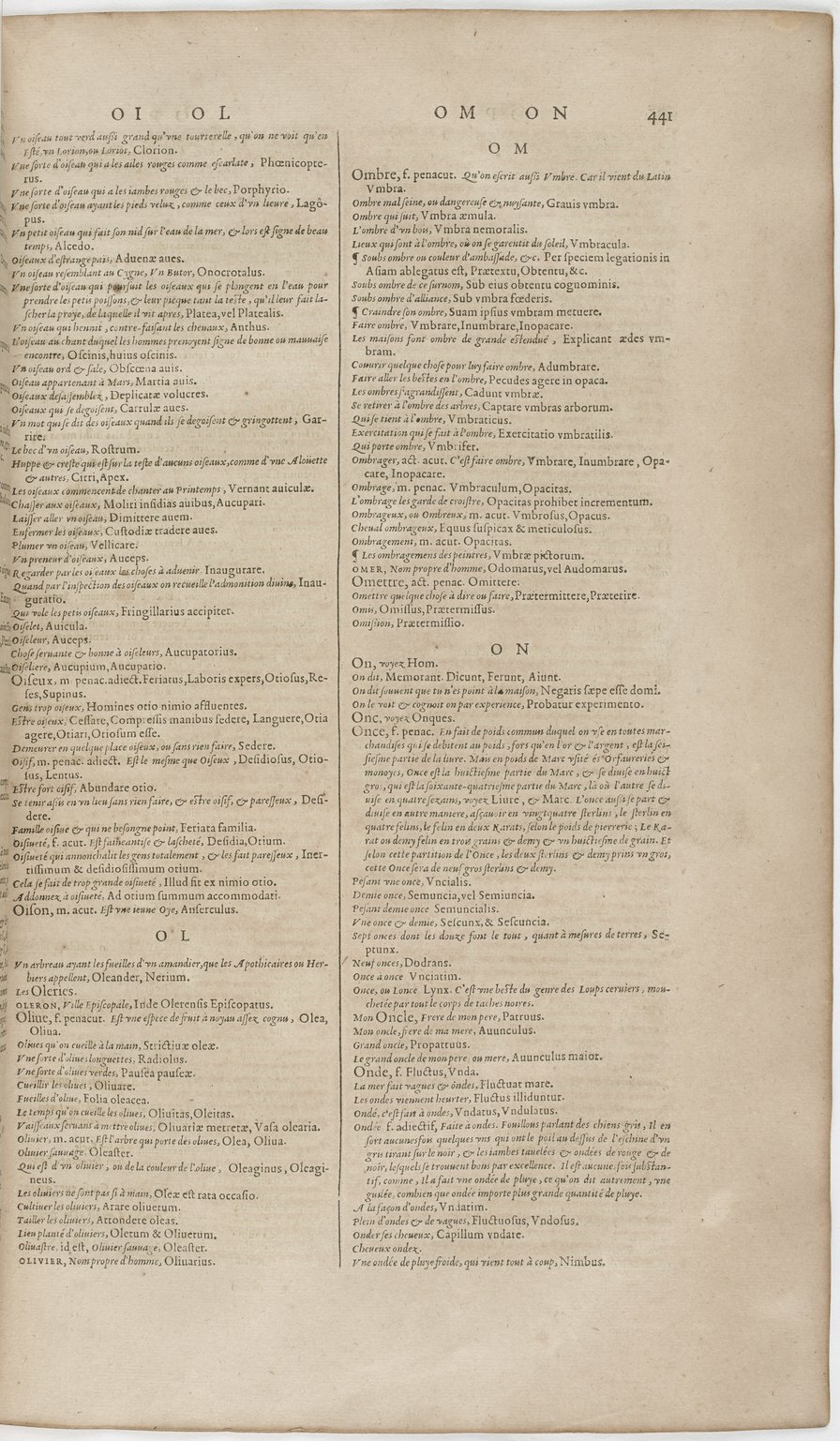 1606 - David Douceur - Trésor de la langue française - BnF