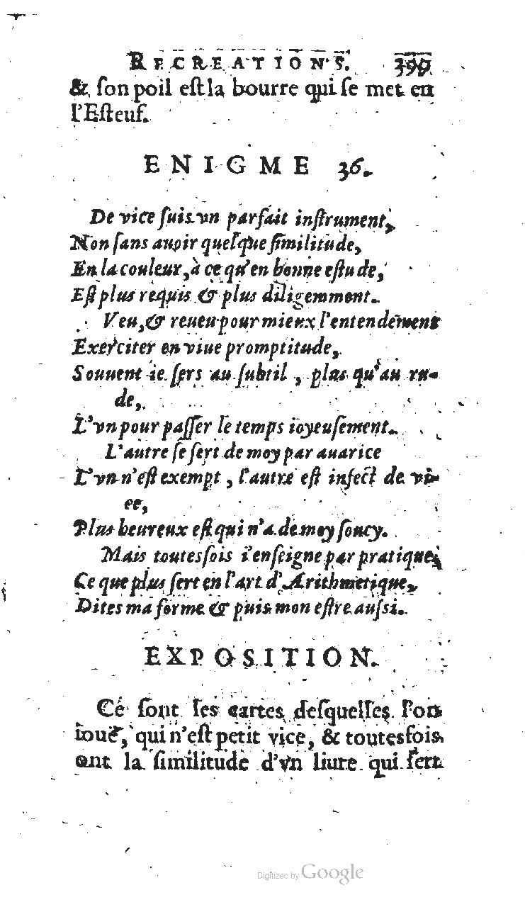 1627 - Jean Delamare - Trésor des récréations - BSB Munich