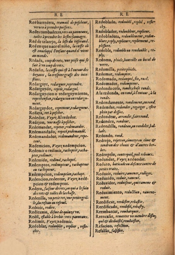 1607 - Marc Orry - Trésor des deux langues espagnole et française (Première et Seconde parties) - ÖNB Wien