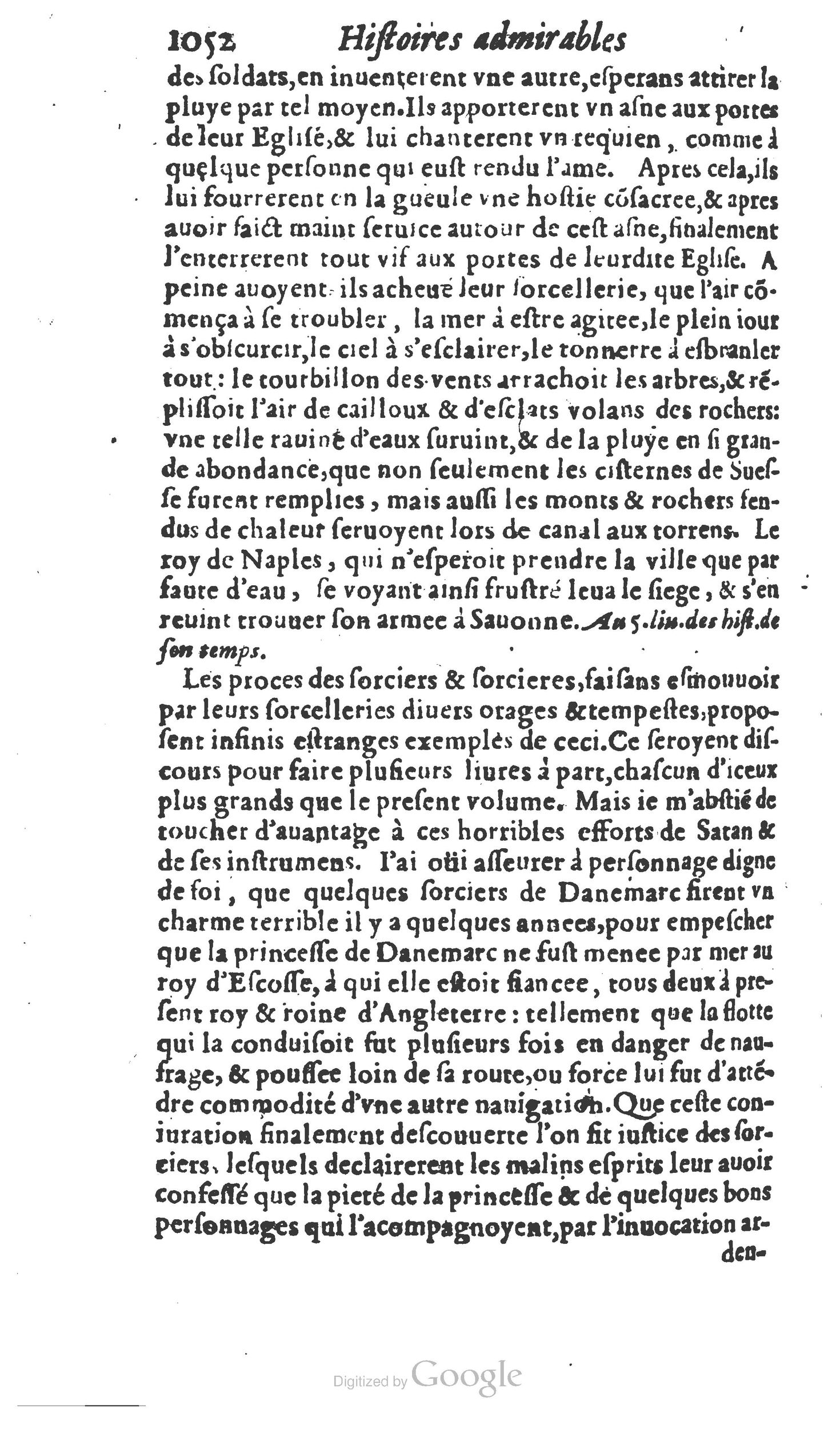 1610 - Paul Marceau - Trésor d’histoires admirables et mémorables - Princeton 1610 - Paul Marceau - Trésor d’histoires admirables et mémorables - Princeton