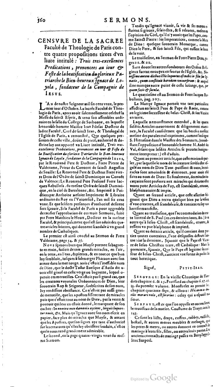 1629 - Veuve Nicolas Buon - Trésor du droit français (21754 T. 3) - BM Lyon
