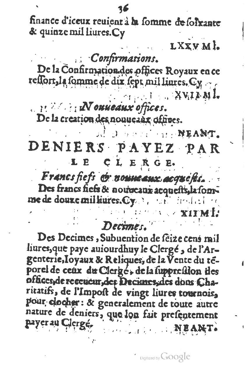 1581 - s.n. - Secret des trésors de France (Livre II) - BSB Munich