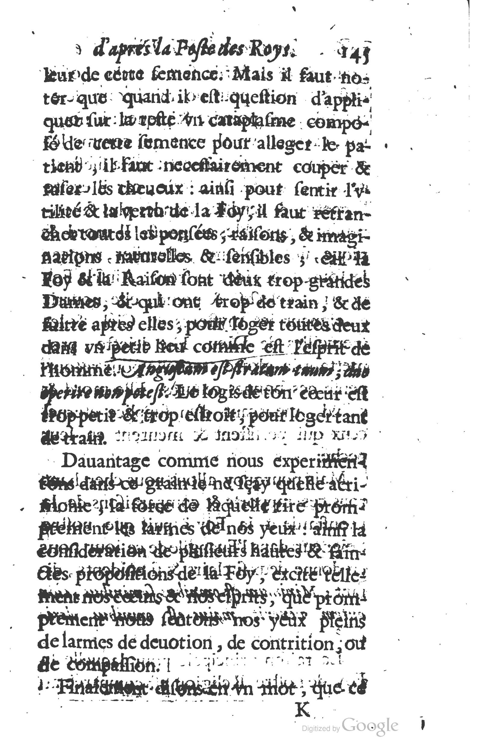1629 - Manassés de Préaulx - Sermons ou Trésors de la piété chrétienne - BM Lyon