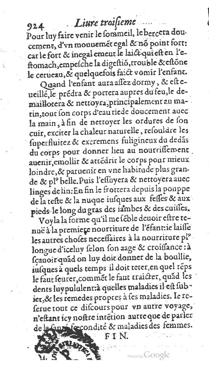1585 - Jacques du Puis - Trésor des remèdes secrets pour les maladies des femmes - BnF 1585 - Jacques du Puis - Trésor des remèdes secrets pour les maladies des femmes - BnF