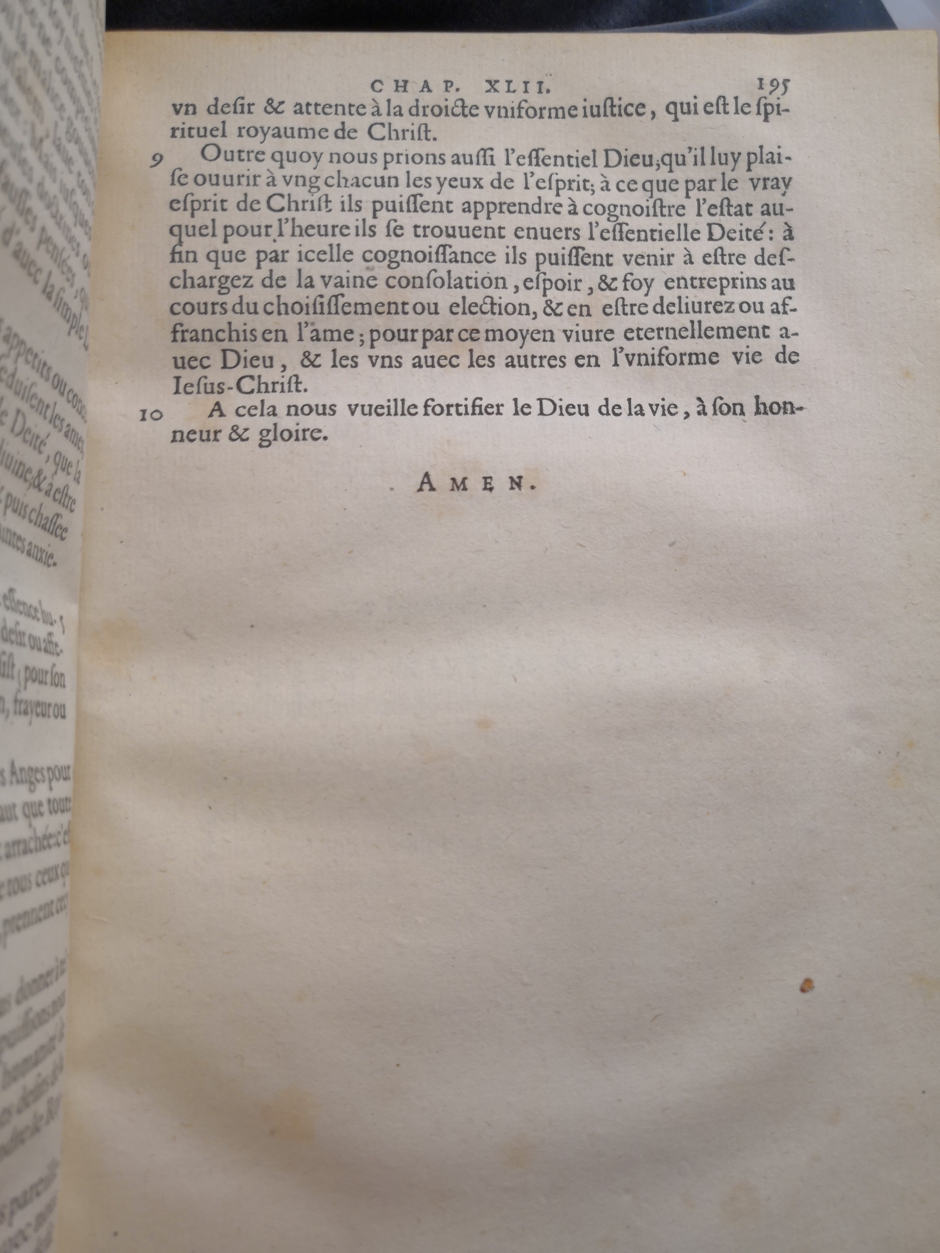 1581c. - Christophe Plantin - Le Livre des témoignages du Trésor caché au champ (Livres 2, 4, 6 et 7) - Anvers Musée Plantin Moretus