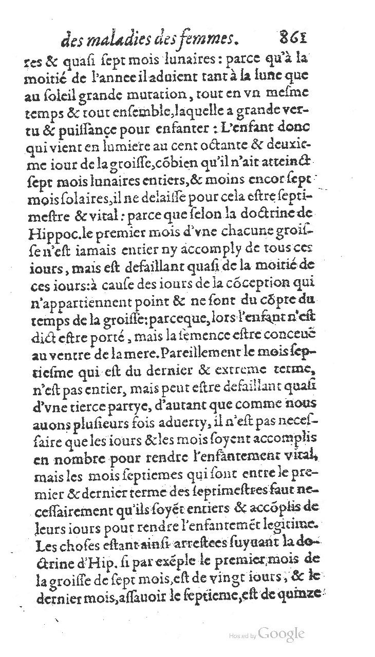1585 - Jacques du Puis - Trésor des remèdes secrets pour les maladies des femmes - BnF