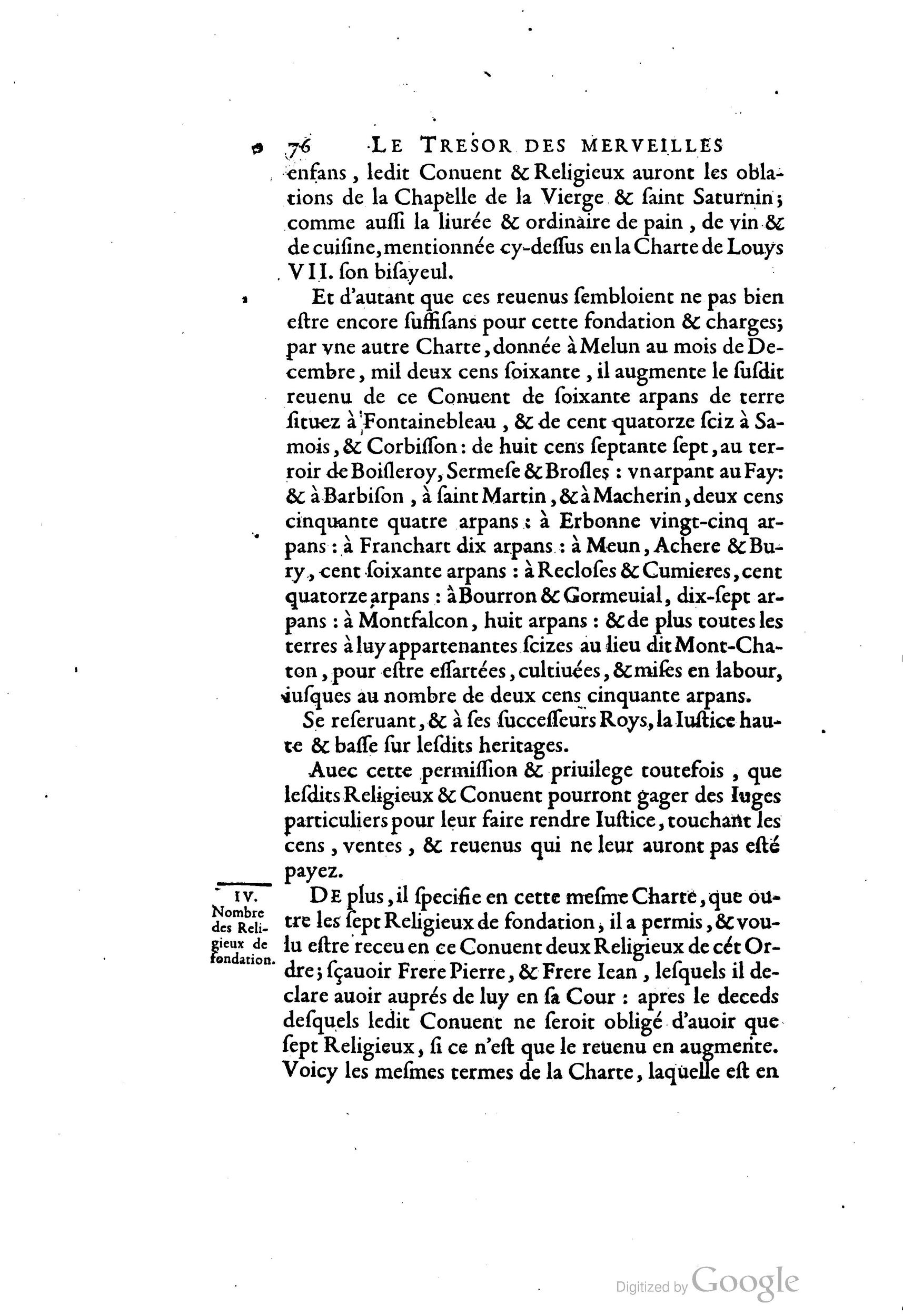 1642 - Sébastien Cramoisy - Trésor des merveilles de la maison royale de Fontainebleau - BM Lyon 1642 - Sébastien Cramoisy - Trésor des merveilles de la maison royale de Fontainebleau - BM Lyon