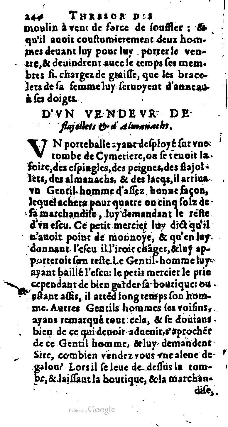 1616 - Balthazar Bellère - Trésor des récréations - NK ČR Prague