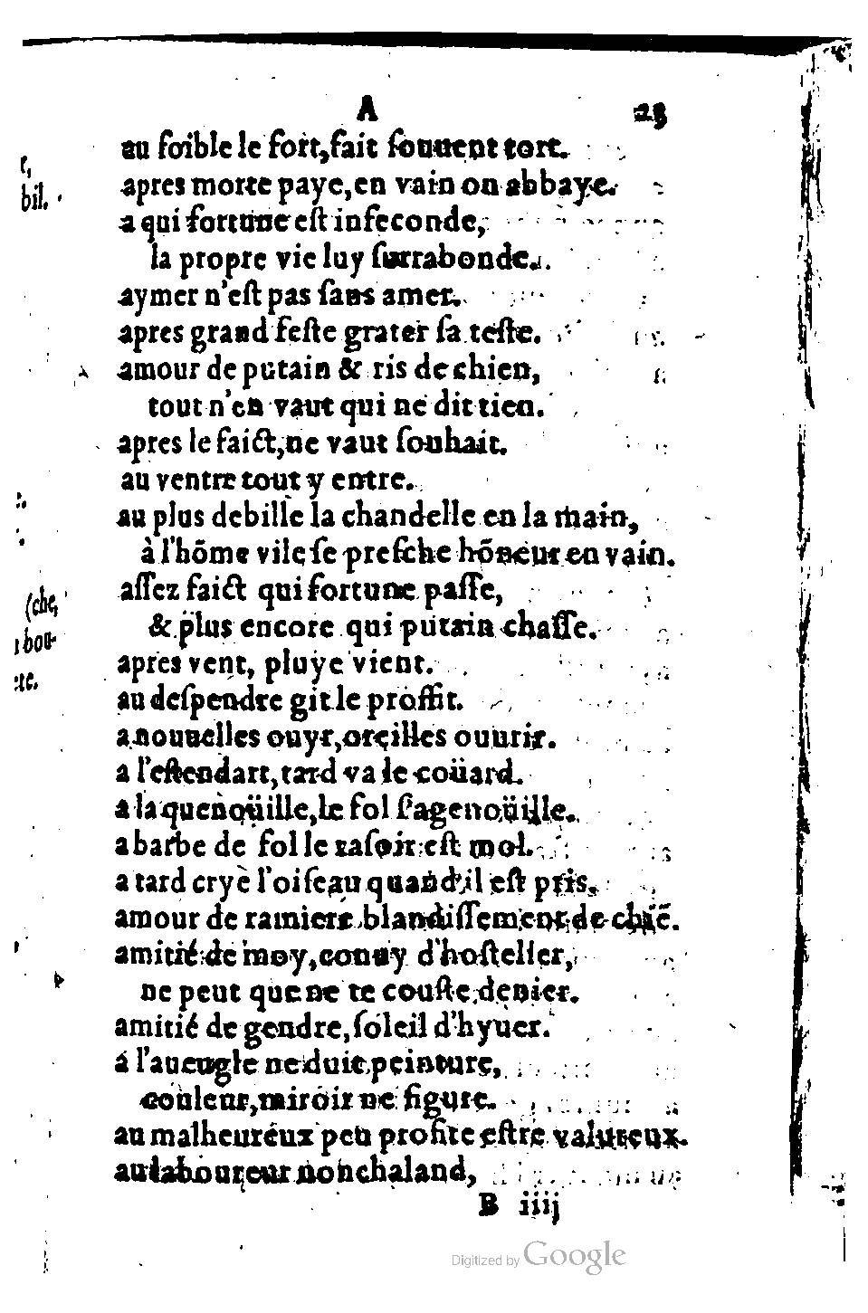 1582 - Nicolas Bonfons - Trésor des sentences dorées - BM Lyon