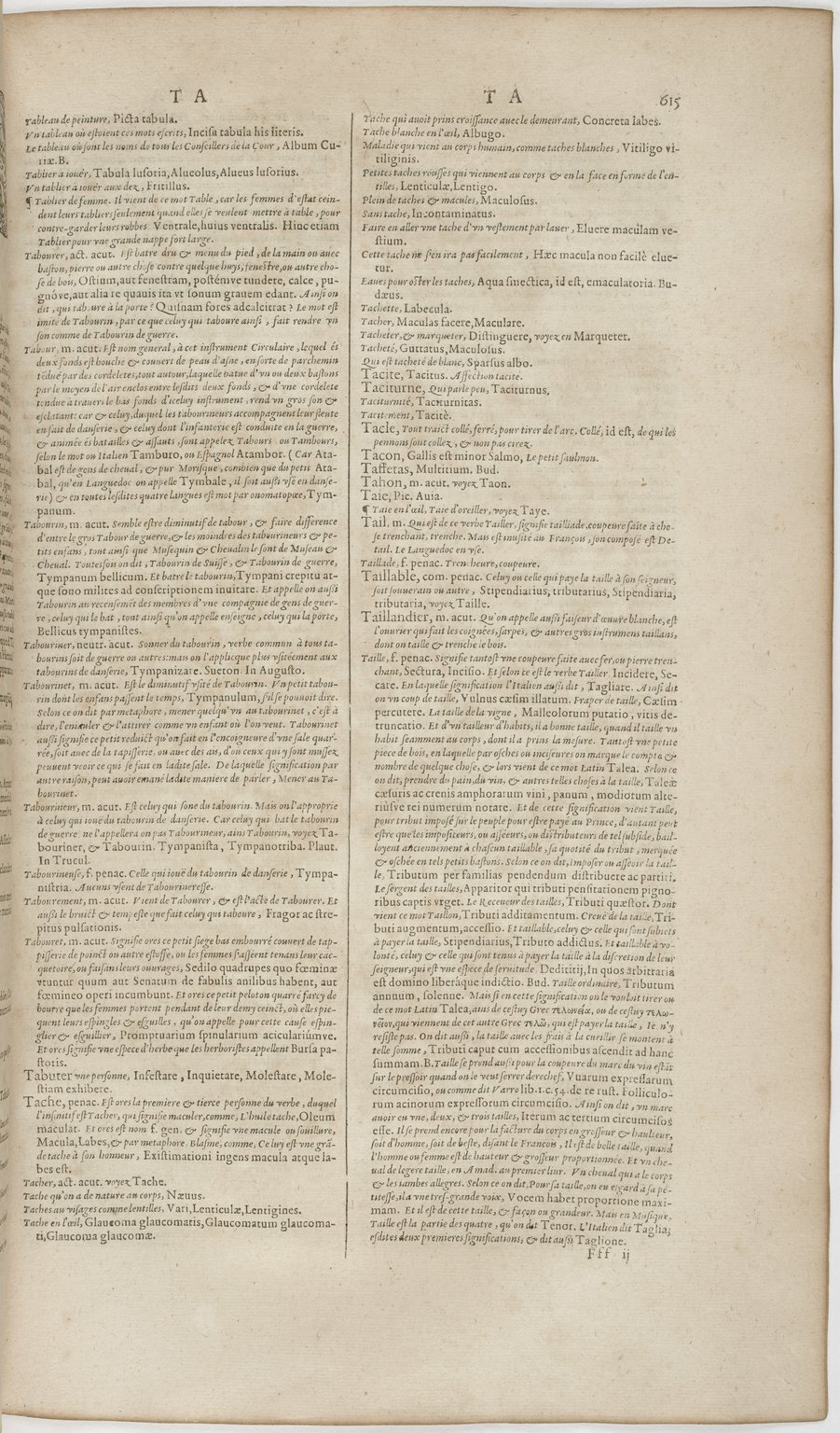 1606 - David Douceur - Trésor de la langue française - BnF
