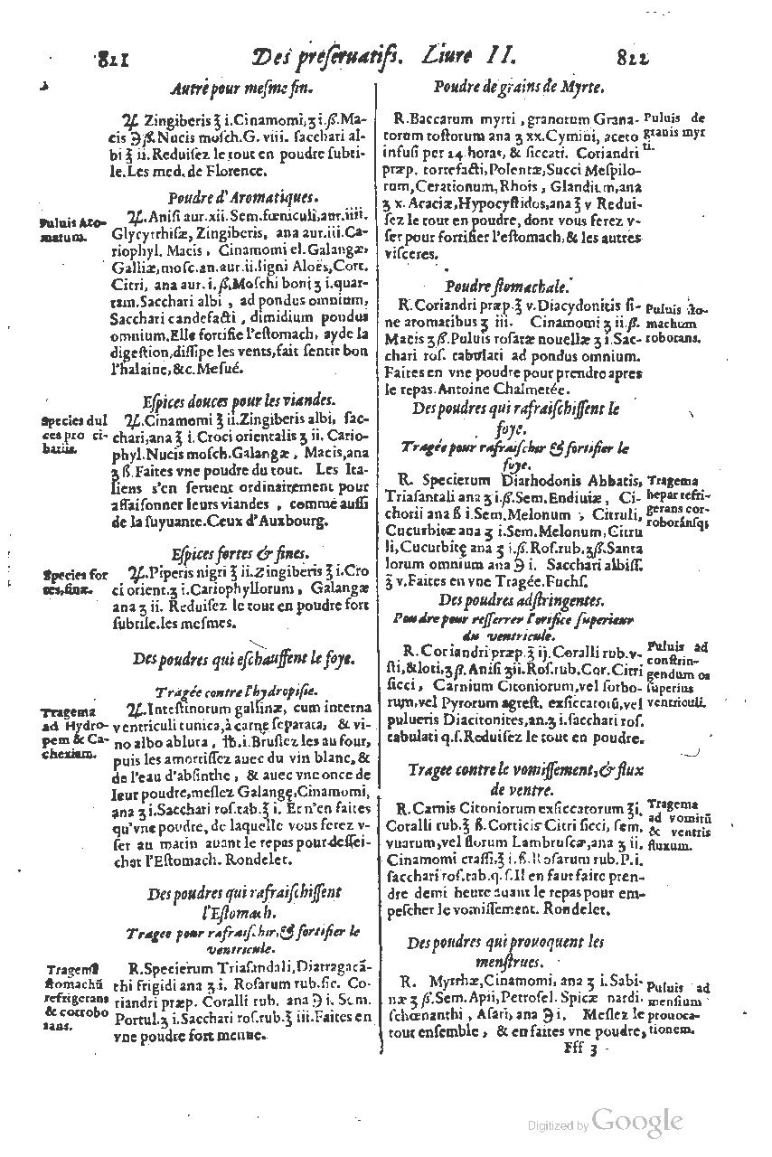 1616 - Étienne Gamonet - Grand trésor ou dispensaire - BSB Munich 1616 - Étienne Gamonet - Grand trésor ou dispensaire - BSB Munich