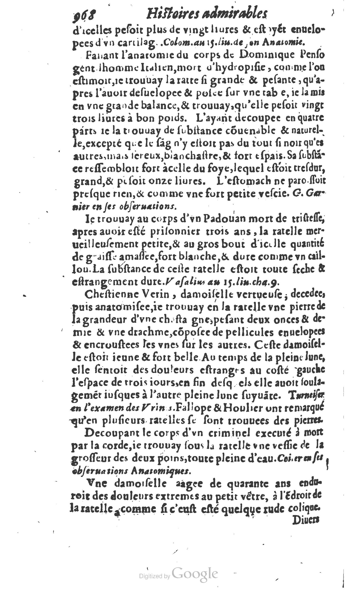 1610 - Paul Marceau - Trésor d’histoires admirables et mémorables - Princeton 1610 - Paul Marceau - Trésor d’histoires admirables et mémorables - Princeton
