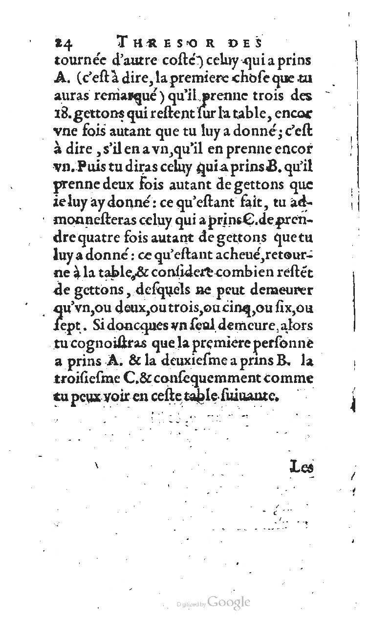 1627 - Jean Delamare - Trésor des récréations - BSB Munich