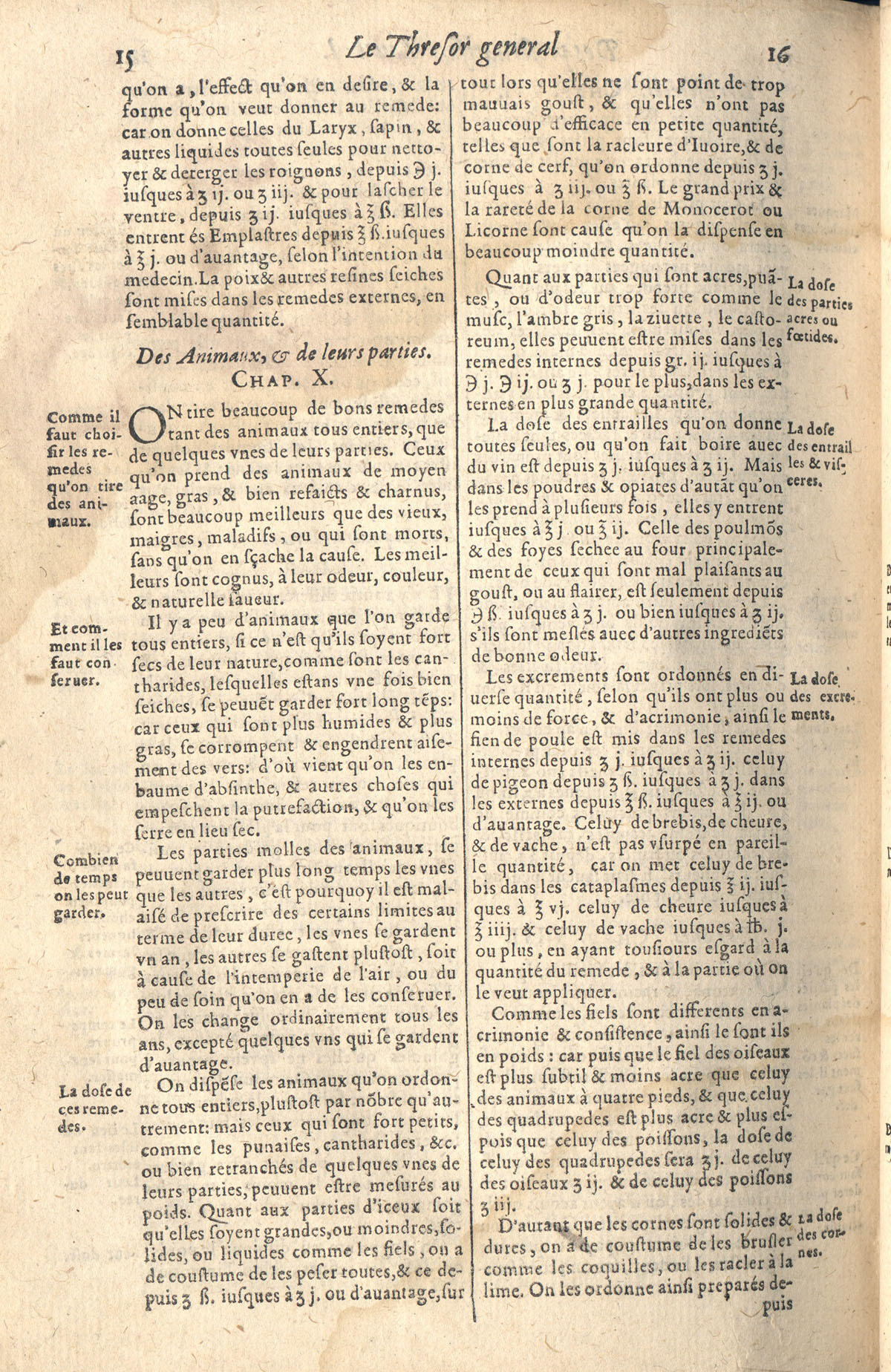 1610 - Étienne Gamonet - Grand Trésor ou dispensaire - CESR Tours