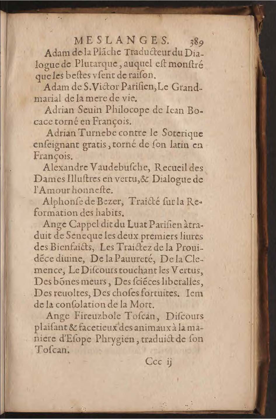 1602 - François Jacquin - Trésor des bons esprits français - BnF Arsenal