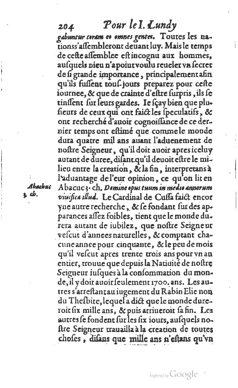 1607 - Nicolas Du Fossé - Trésor quadragésimal - T 01 - BM Lyon