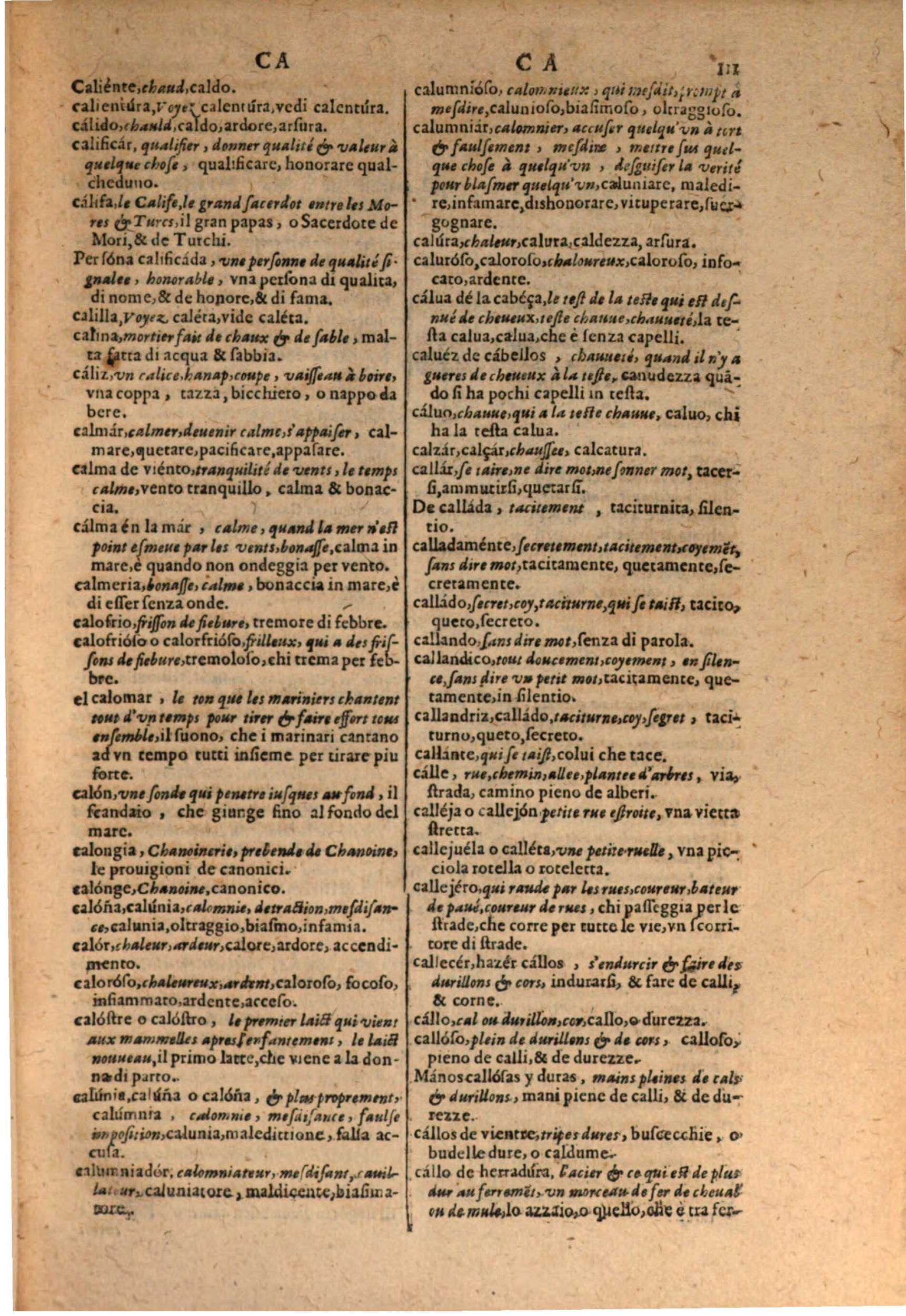 1606 Samuel Crespin Thresor des trois langues, francoise, italiene et espagnolle - BSB-125.jpeg