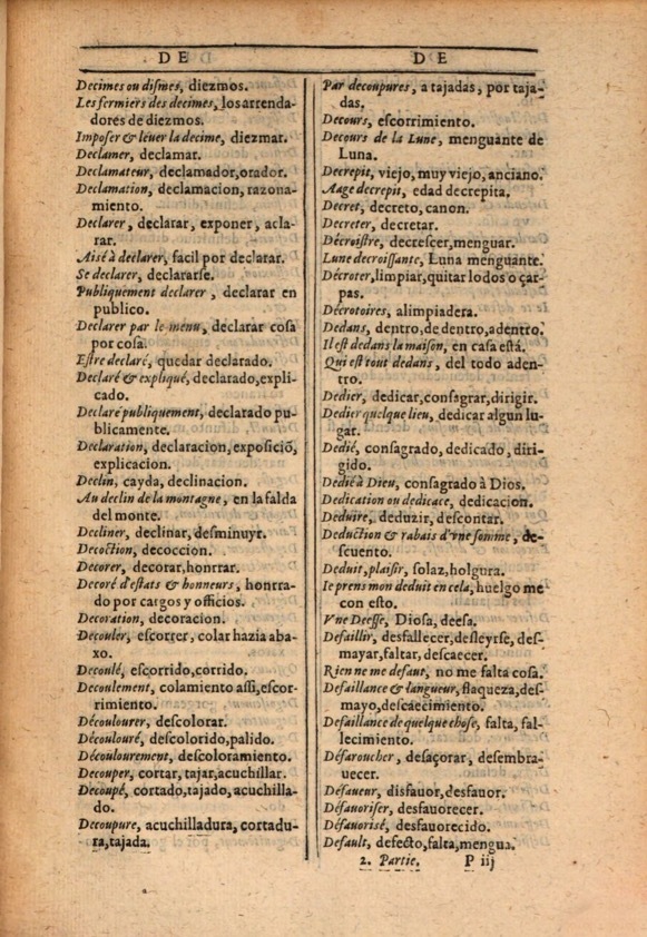 1607 - Marc Orry - Trésor des deux langues espagnole et française (Première et Seconde parties) - ÖNB Wien