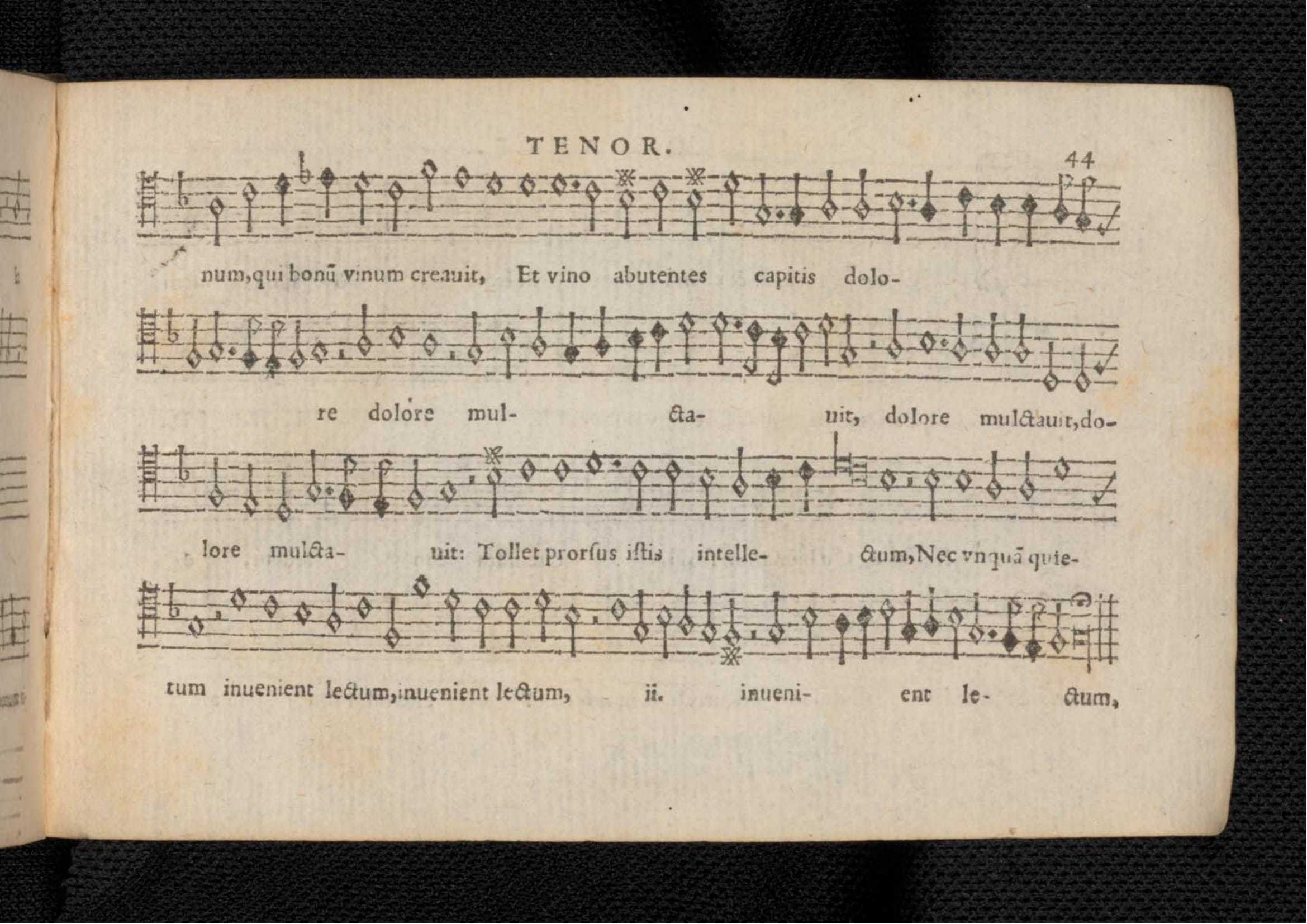 1576 - [Pierre de Saint-André] - Trésor de musique d’Orlande de Lassus Tenor - KBR Bruxelles