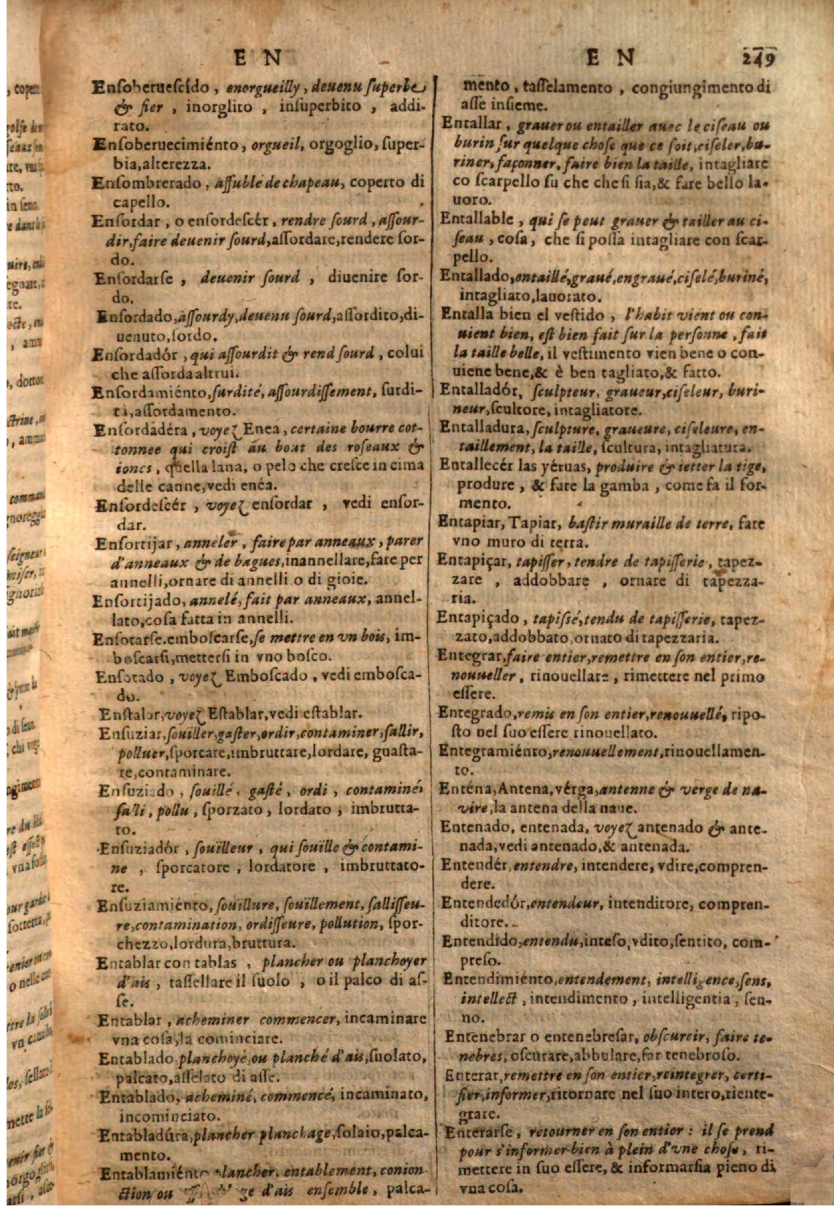 1644 - Jacques Crespin - Trésor des trois langues - Passau