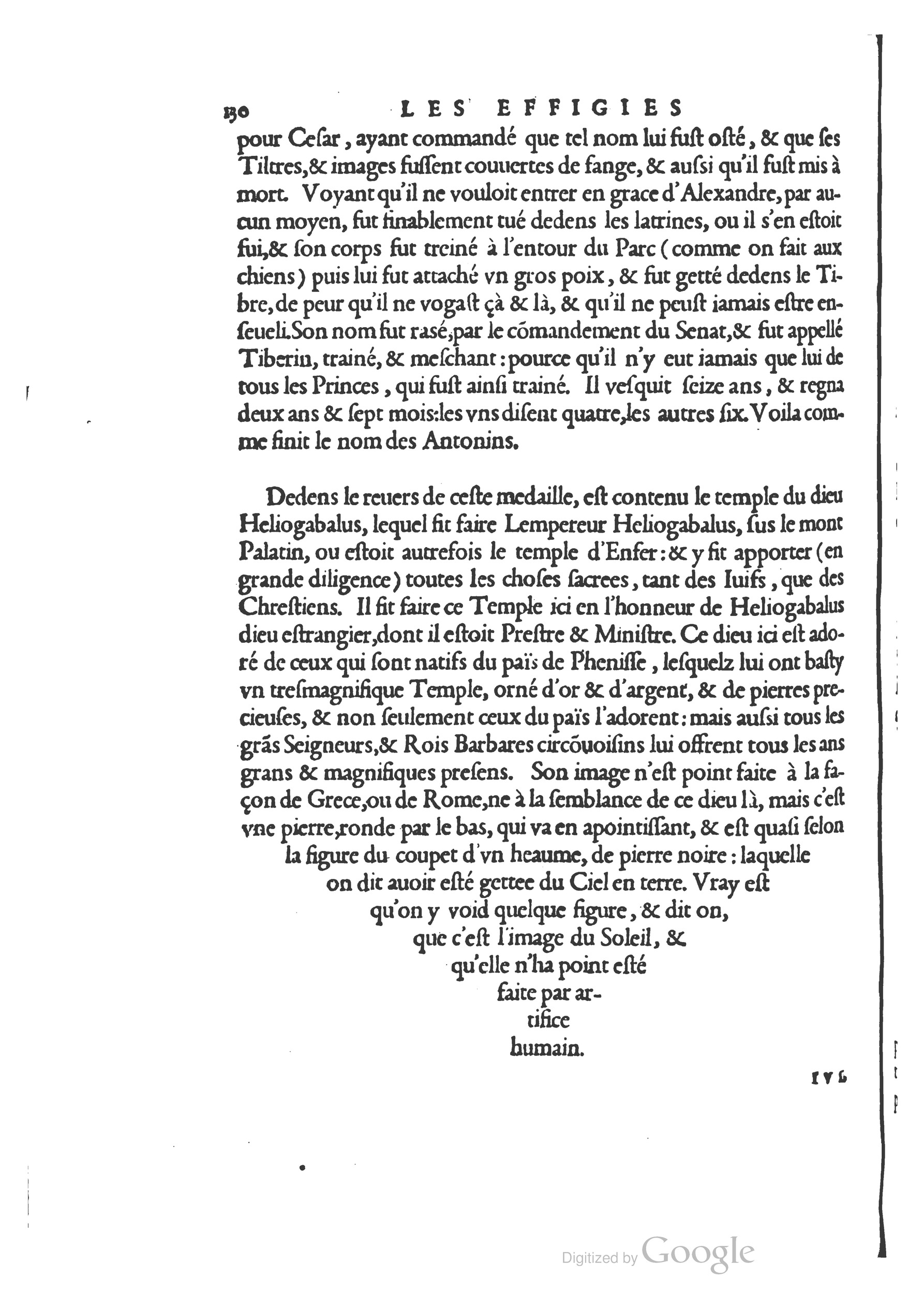 1553 - Jacopo Strada et Thomas Guérin - Épitome du Trésor des antiquités - BM Lyon