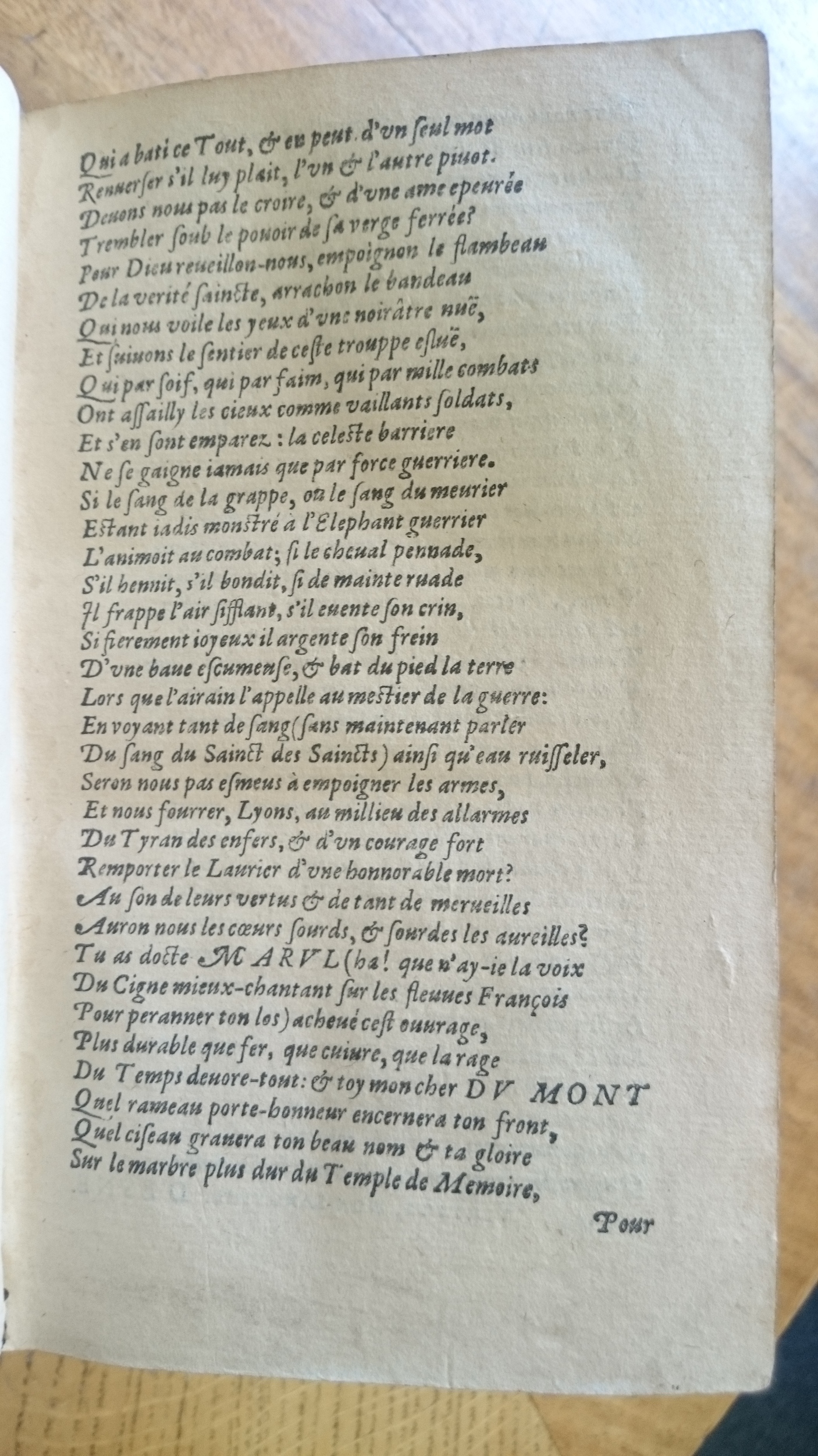 1585 - Jean Bogard - Trésor des faits et dits mémorables des hommes saints et illustres - Douai Quincy
