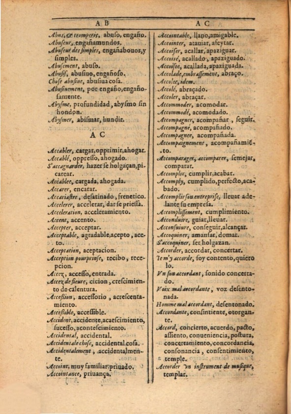 1607 - Marc Orry - Trésor des deux langues espagnole et française (Première et Seconde parties) - ÖNB Wien