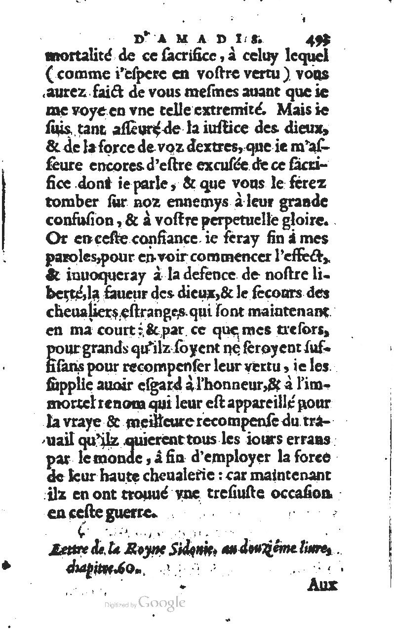 1567 - Jean Pygot - Trésor des Amadis - BM Lyon 1567 - Jean Pygot - Trésor des Amadis - BM Lyon