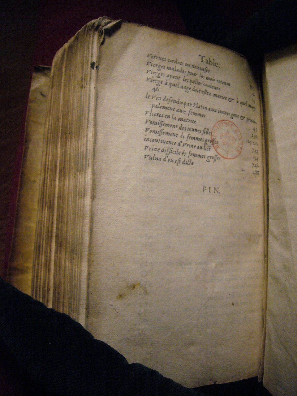 1585 - Jacques du Puis - Trésor des remèdes secrets pour les maladies des femmes - BnF