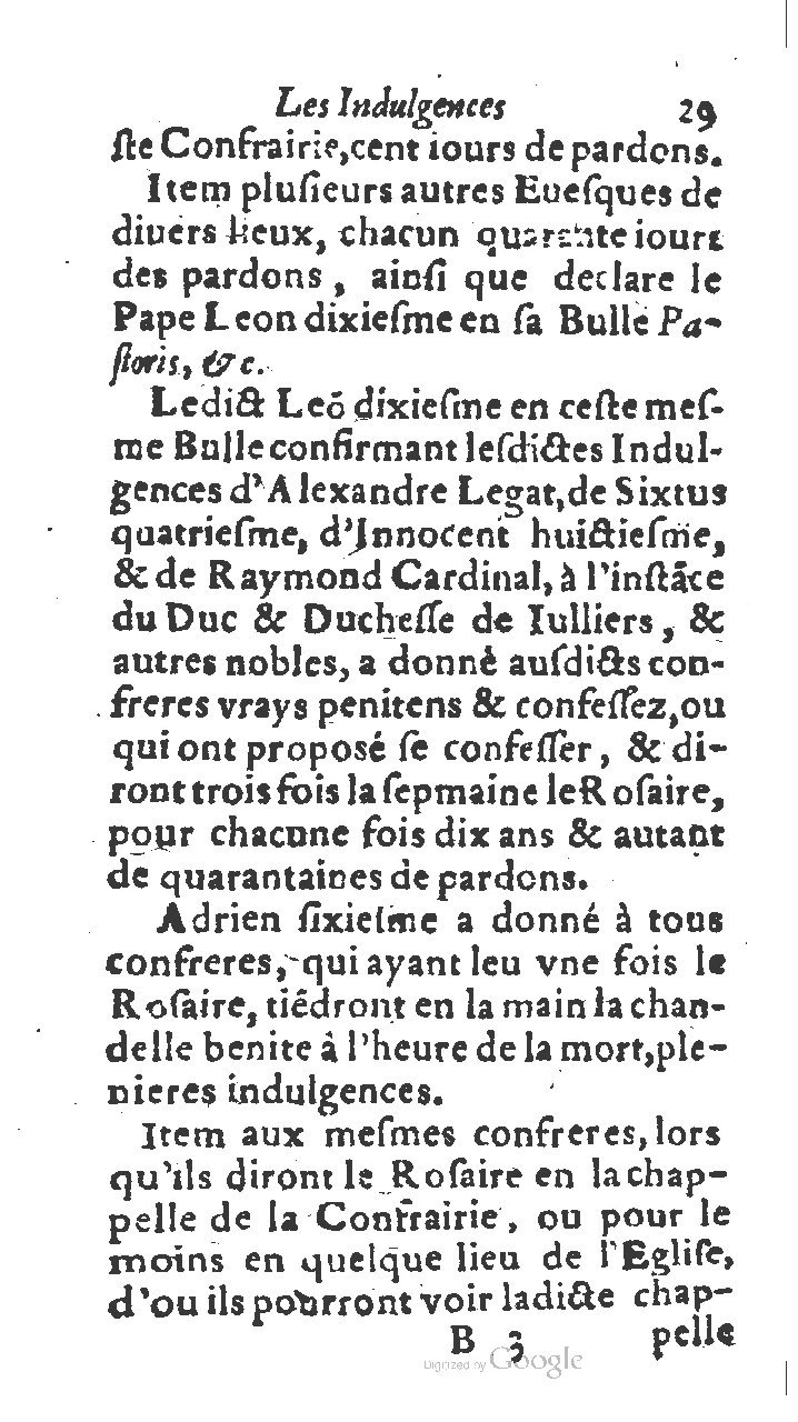 1615 - Jean Bogart - Trésor des indulgences du saint Rosaire - UGent