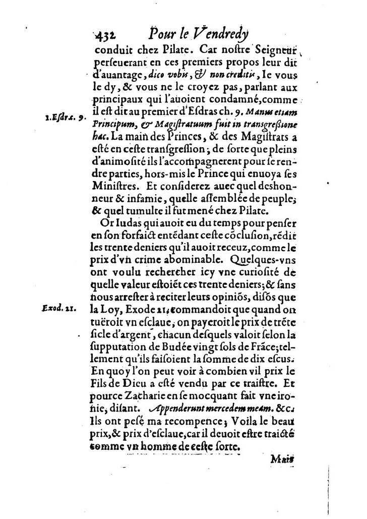 1607 - Nicolas Du Fossé - Trésor quadragésimal - T 02 - BM Lyon