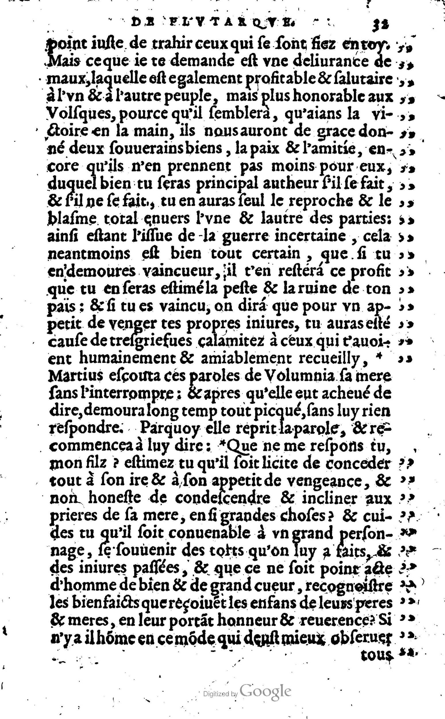 1568 - Willem Silvius - Trésor des vies de Plutarque - Anvers Plantin-Moretus