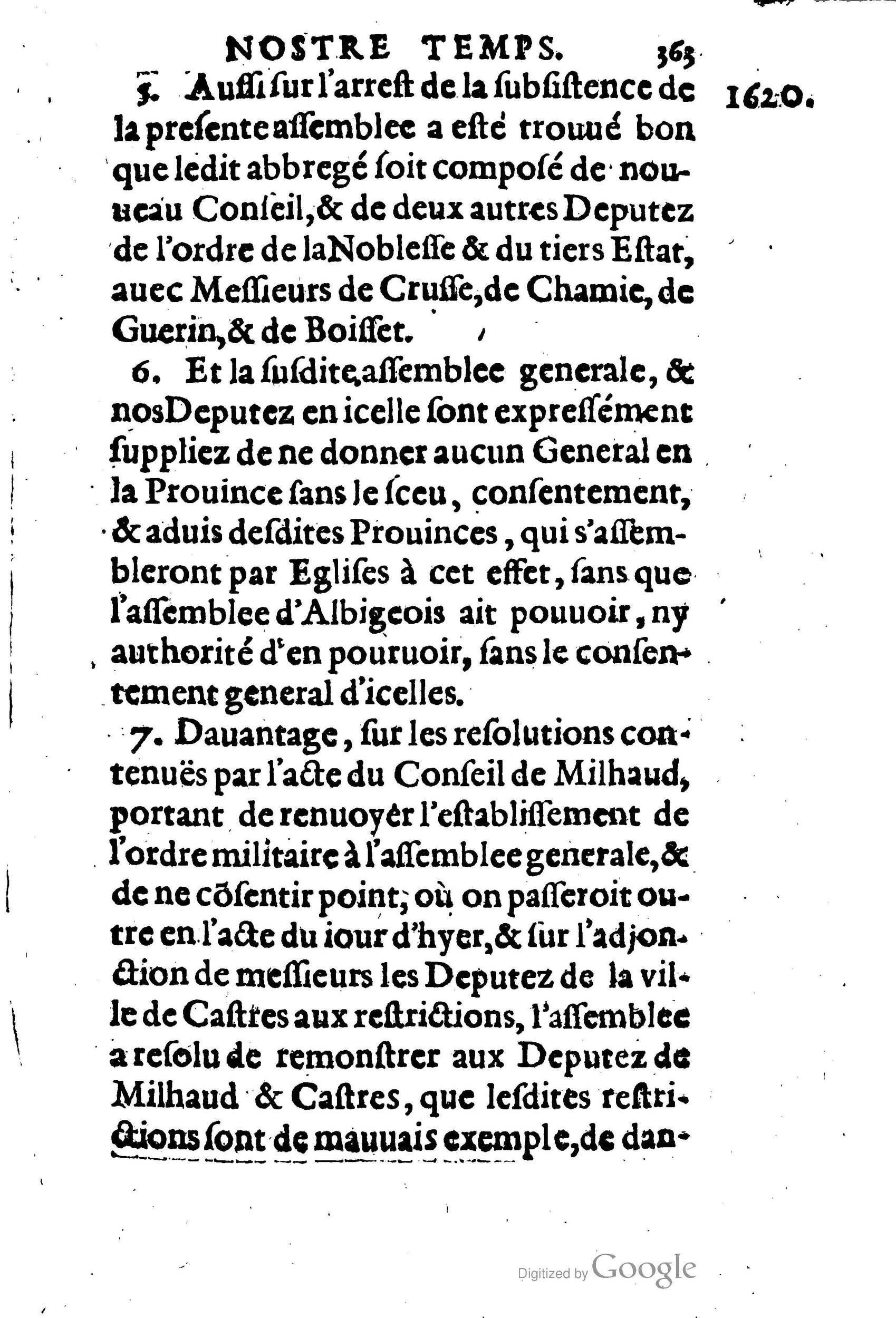 1623 - Joseph Bouillerot - Trésor de l’histoire générale de notre temps - BM Lyon 1623 - Joseph Bouillerot - Trésor de l’histoire générale de notre temps - BM Lyon