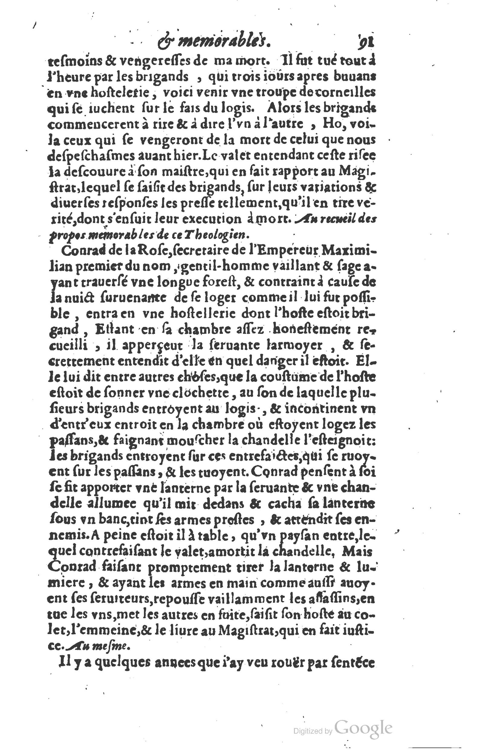 1610 - Paul Marceau - Trésor d’histoires admirables et mémorables - Princeton 1610 - Paul Marceau - Trésor d’histoires admirables et mémorables - Princeton