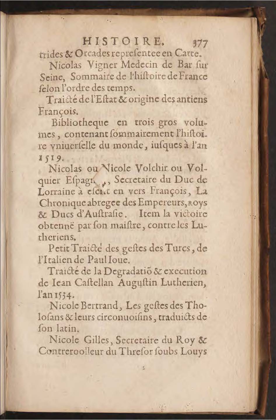 1602 - François Jacquin - Trésor des bons esprits français - BnF Arsenal