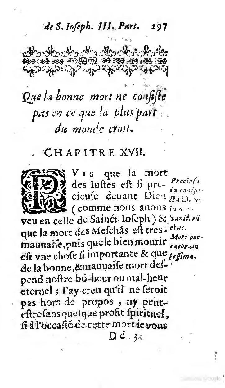 1646 - Jean Piot - Trésor inestimable de Saint-Joseph - BNC Rome