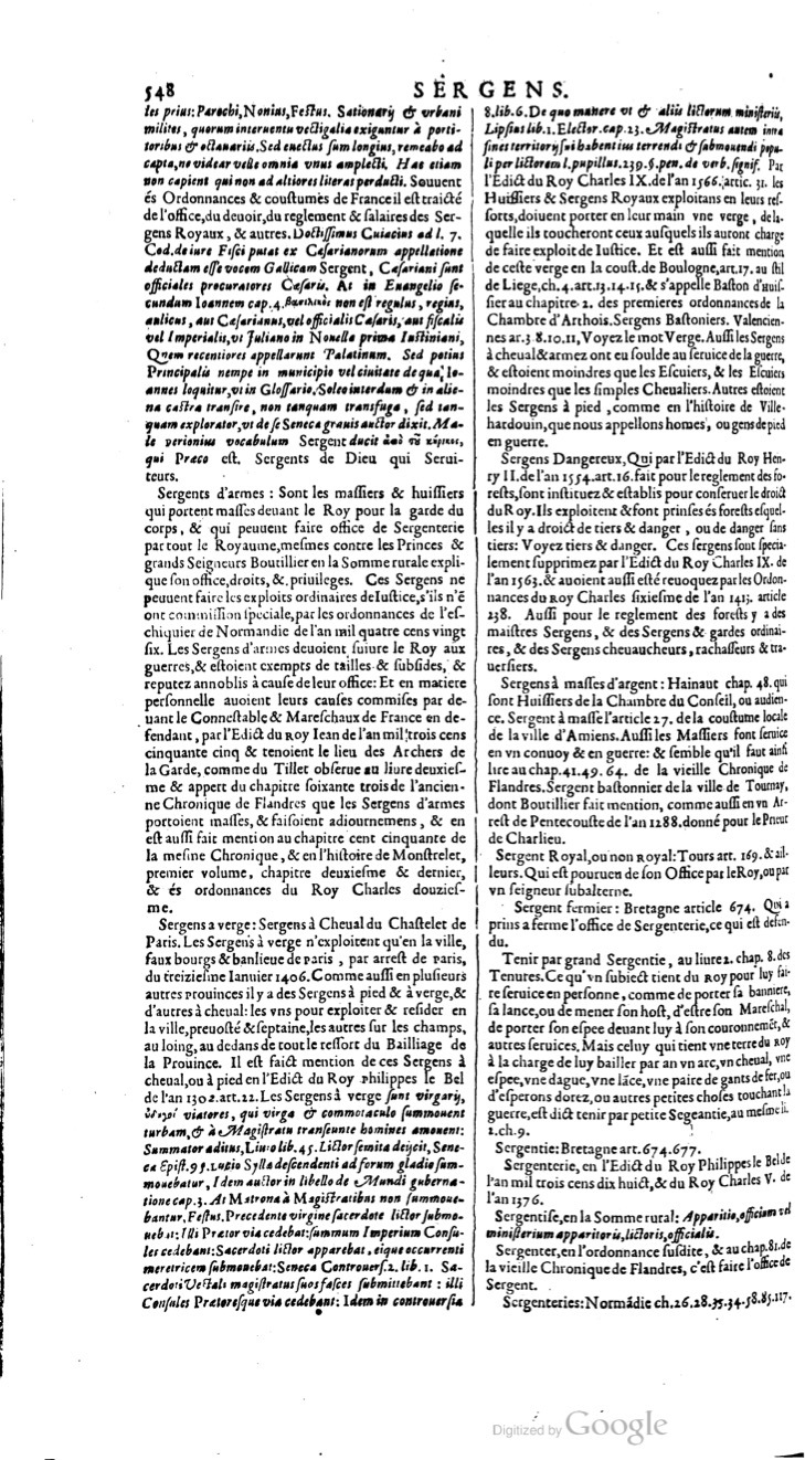 1629 - Veuve Nicolas Buon - Trésor du droit français (21754 T. 3) - BM Lyon