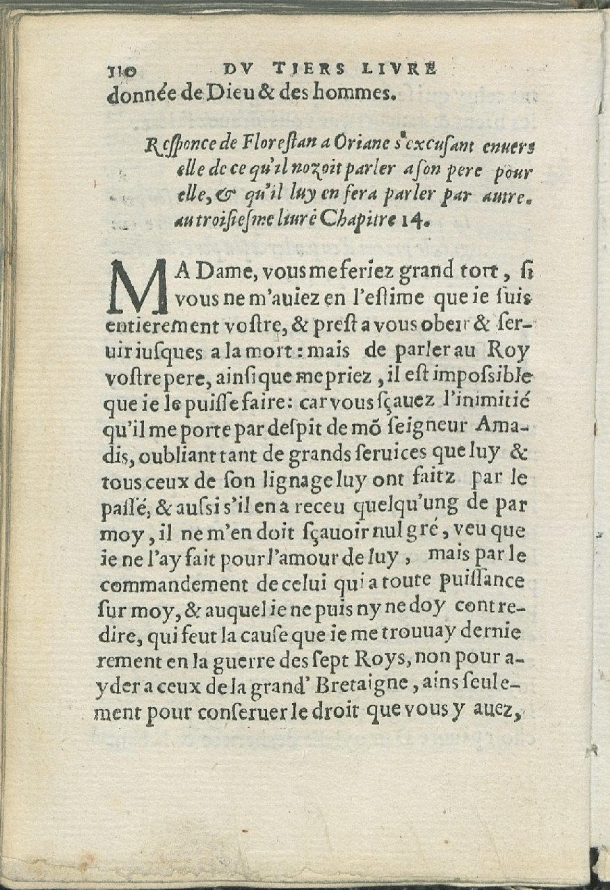 1559 - Pierre Regnard - Trésor des Amadis - Det KLG Copenhague