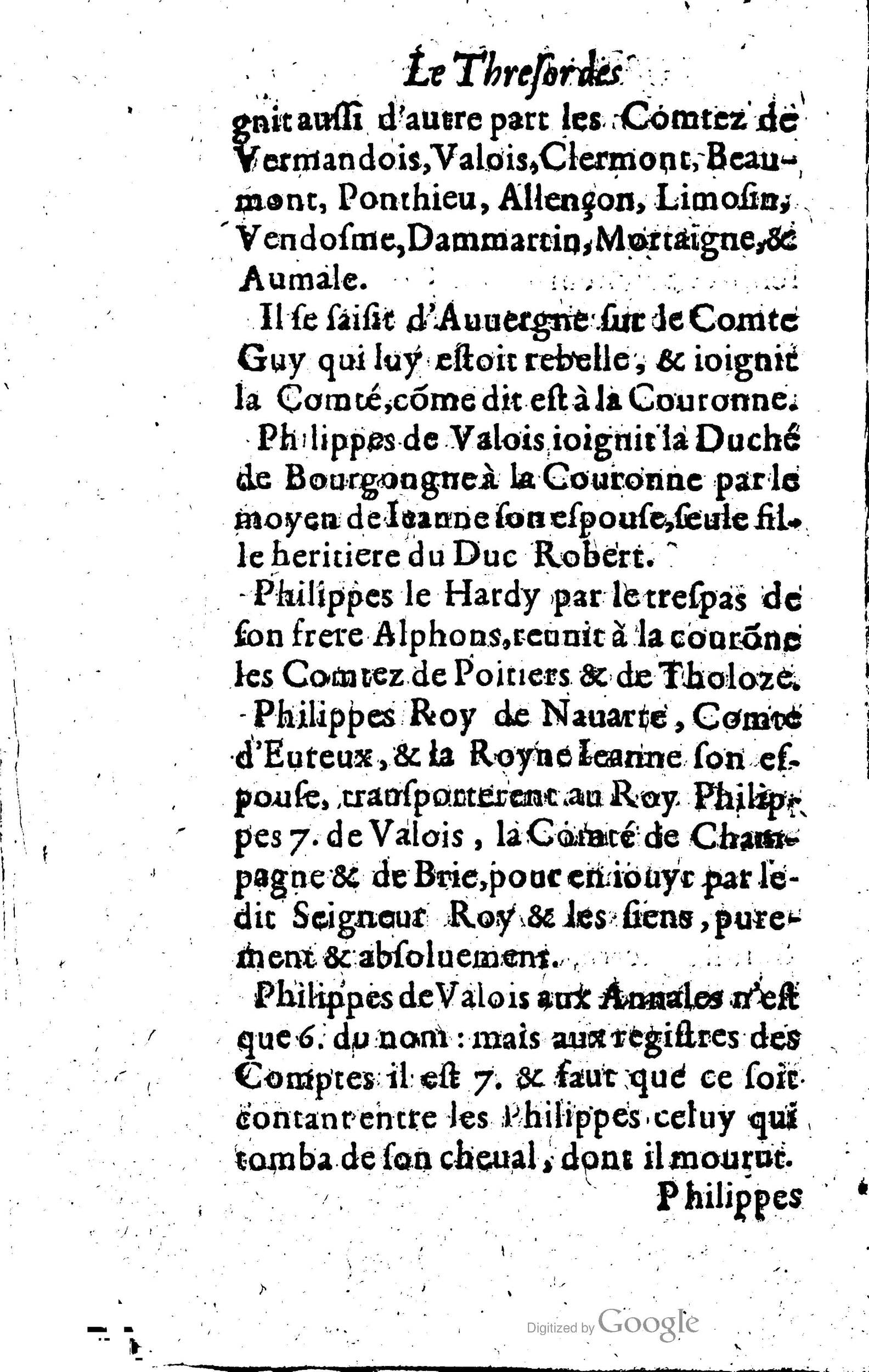 1619 - Jean Corrozet - Trésor des histoires de France - Anvers Musée Plantin-Moretus