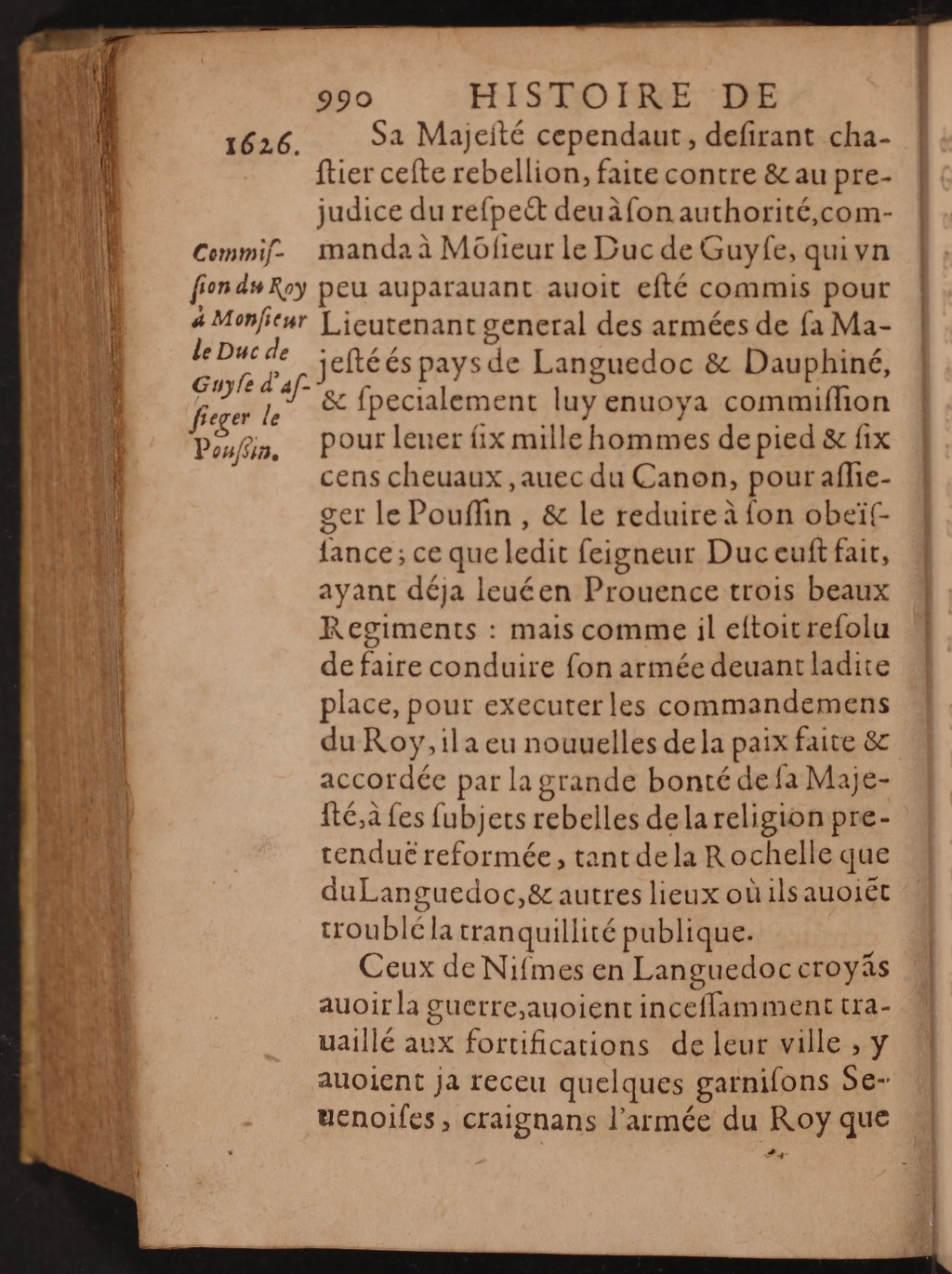 1626 - Joseph Bouillerot - Trésor de l’histoire générale de notre temps - BnF Arsenal