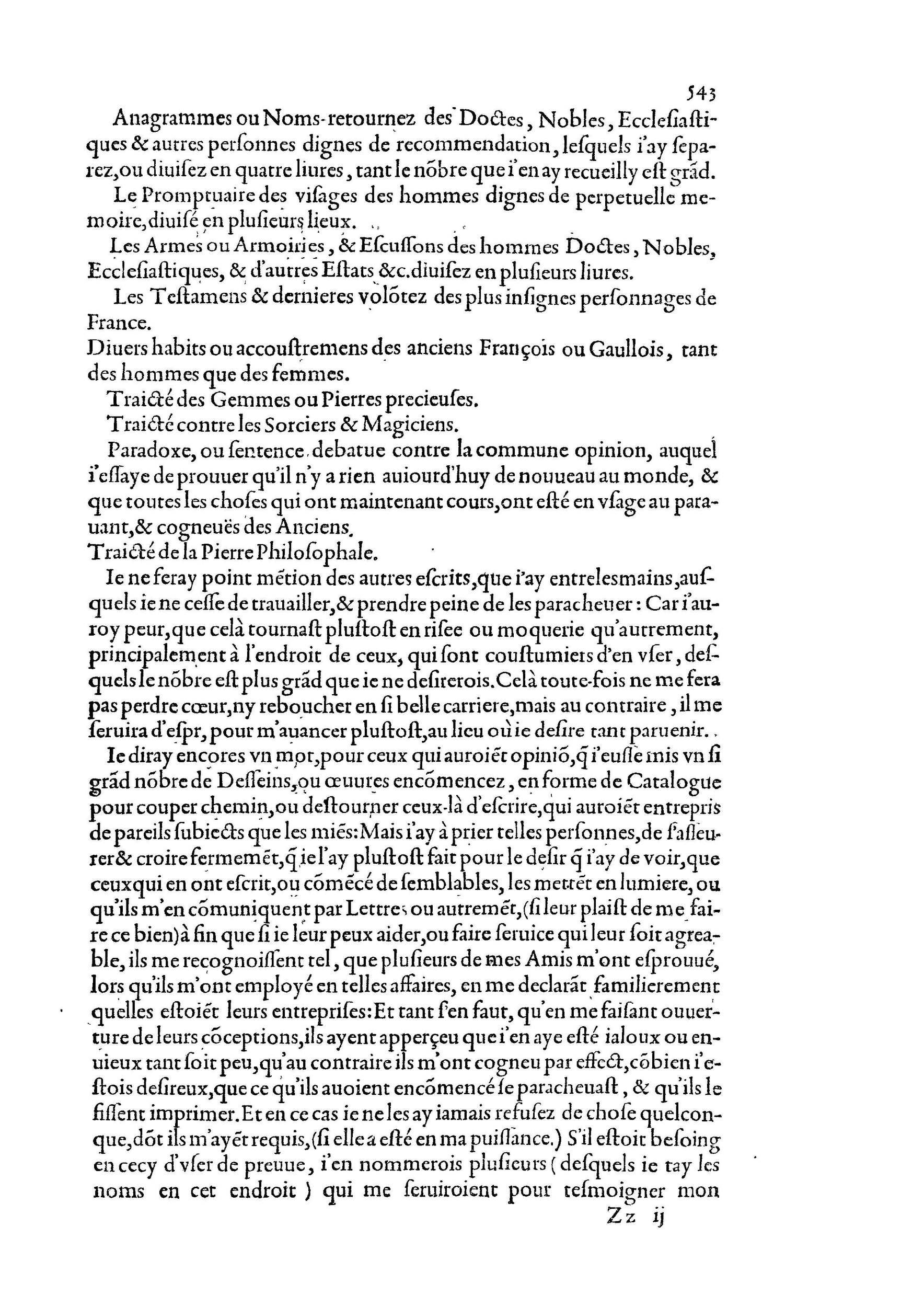1584 - Abel L&#039;Angelier - Bibliothèques françaises - BnF