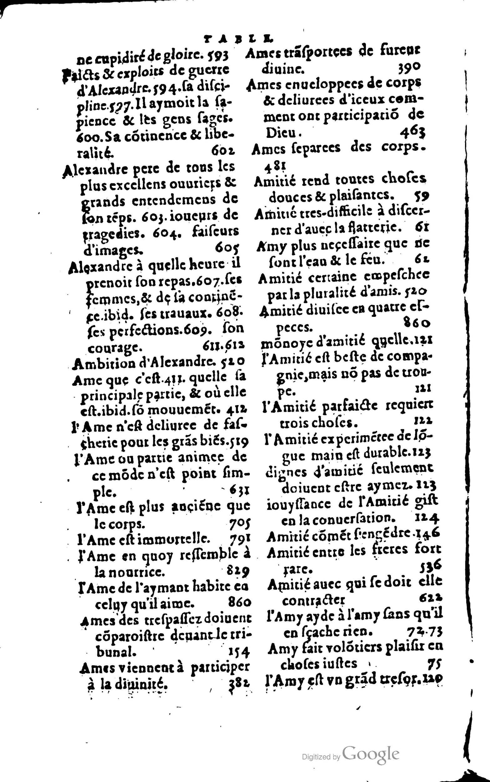 1578 - Jean Poupy - Trésor des morales de Plutarque - BSB Munich