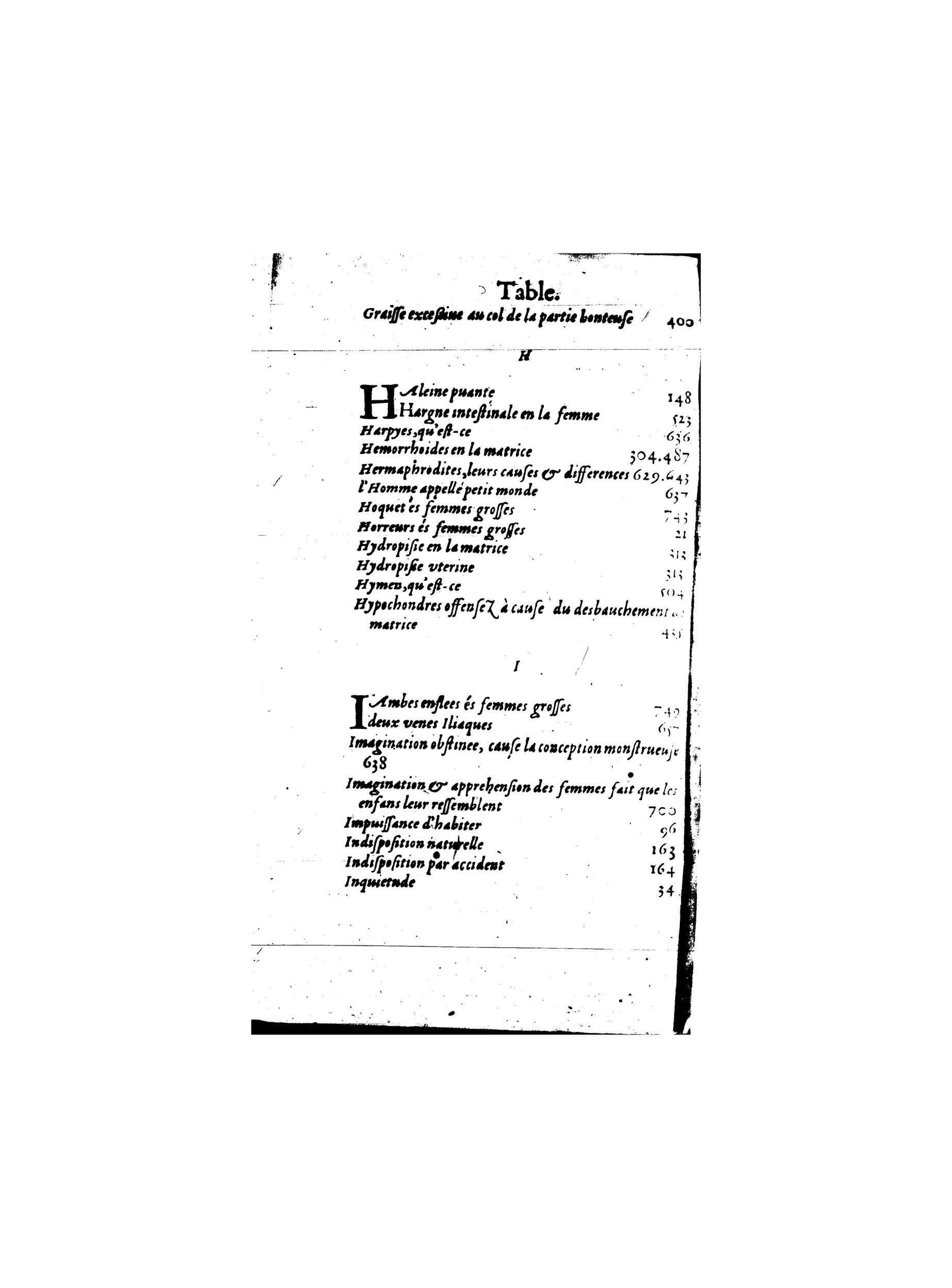 1587 - Jacques du Puis - Trésor des remèdes secrets pour les maladies des femmes - BnF