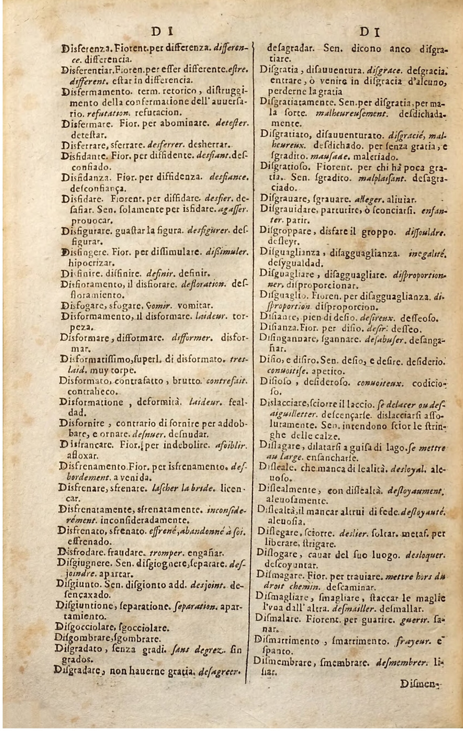 1627 - Jacques Crespin - Trésor des trois langues (Troisième partie) - Regensburg