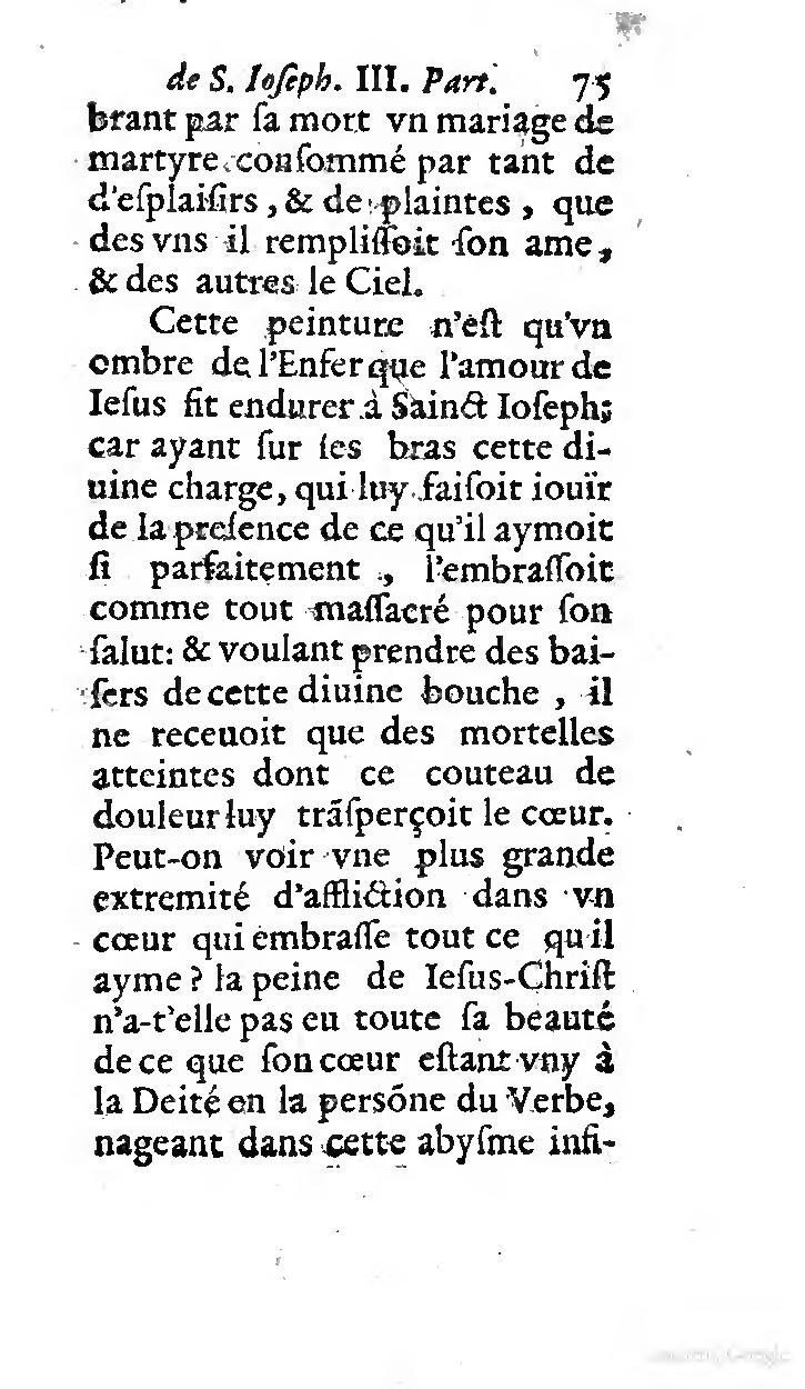 1646 - Jean Piot - Trésor inestimable de Saint-Joseph - BNC Rome