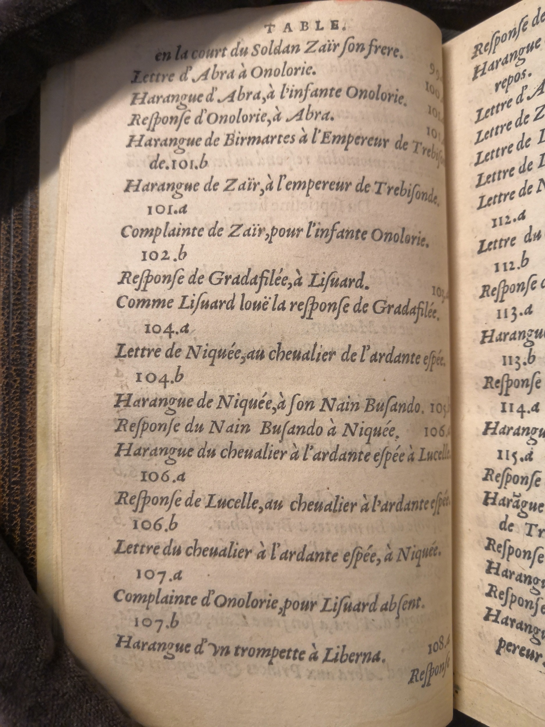 1560 - Étienne Groulleau - Trésor des Amadis - Amsterdam
